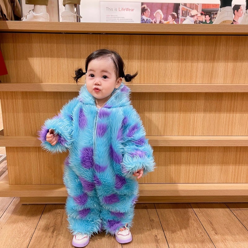 Baby Hooded Zipper
